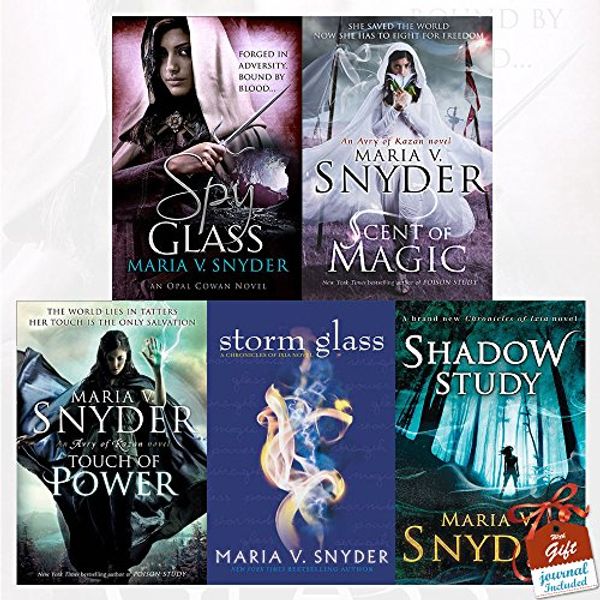 Cover Art for 9789123585342, Maria V. Snyder Collection 5 Books Bundle With Gift Journal (Spy Glass, Scent of Magic, Touch of Power, Storm Glass, Shadow Study) by Maria V. Snyder