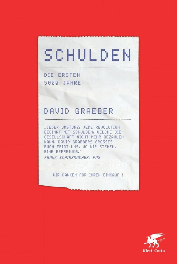 Cover Art for 9783608947670, Schulden by David Graeber