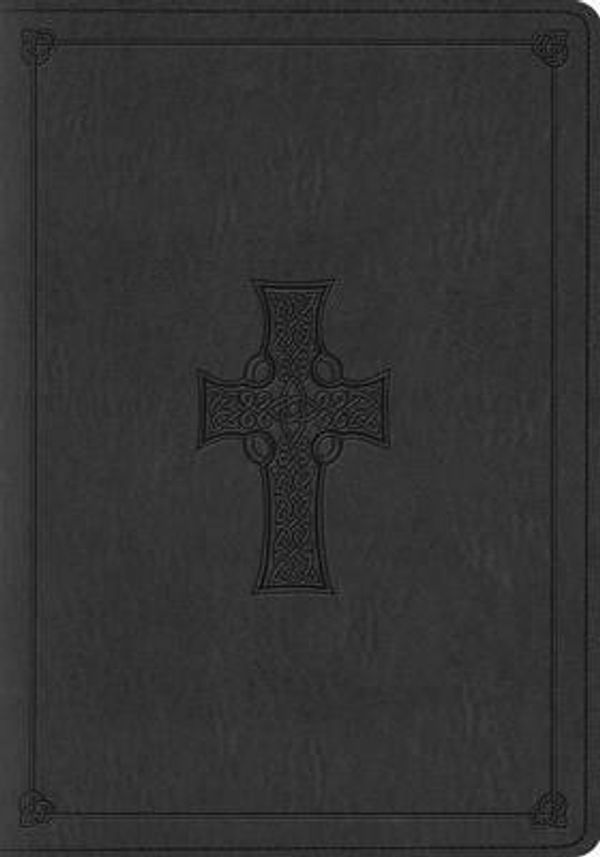 Cover Art for 9781433544347, ESV Large Print Bible (TruTone, Charcoal, Celtic Cross Design) by Crossway Bibles