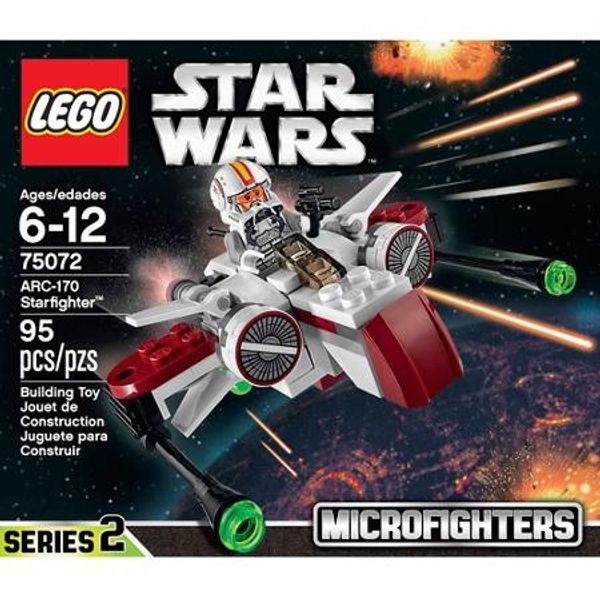 Cover Art for 0673419230254, ARC-170 Starfighter Set 75072 by LEGO