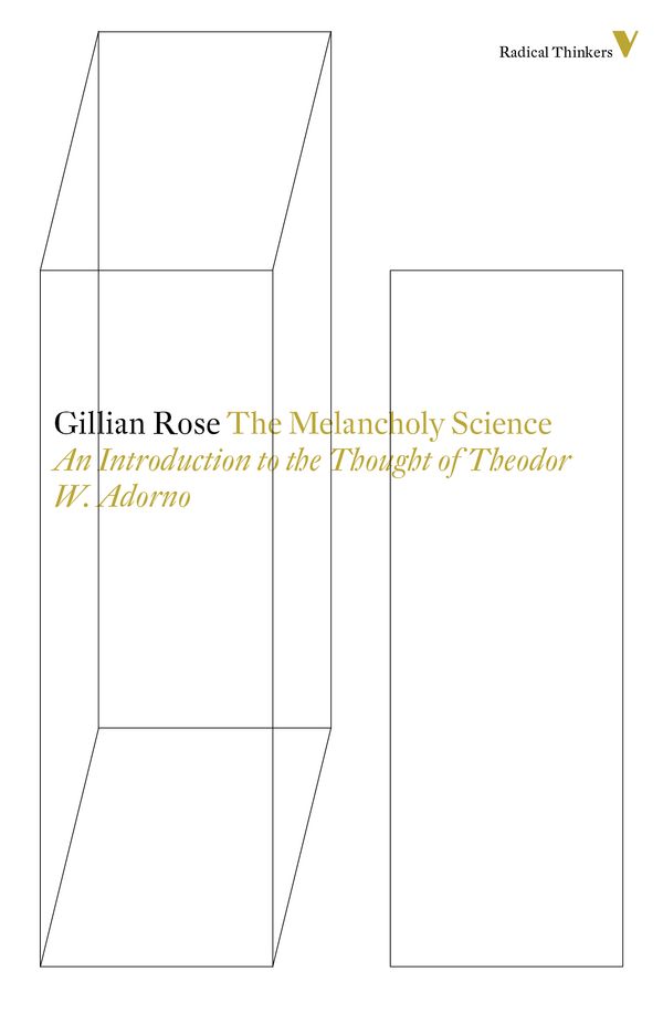 Cover Art for 9781781681527, The Melancholy Science by Gillian Rose