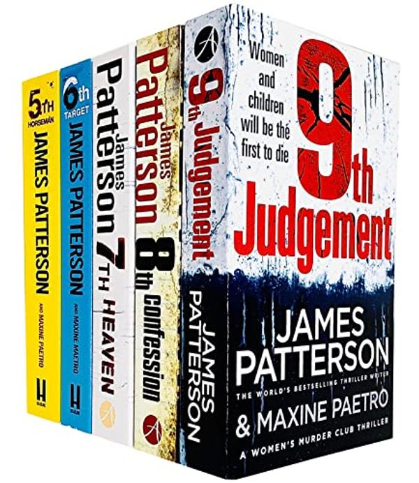 Cover Art for 9789123485000, Women Murder Club Series Collection 5 Books Set (9th Judgement, 8th Confession, 7th Heaven, The 6th Target, The 5th Horseman) by James Patterson