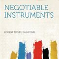Cover Art for 9781290572569, Negotiable Instruments by Robert McKee Bashford