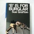 Cover Art for 9780333417799, B is for Burglar by Sue Grafton