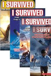 Cover Art for 9780545434812, I Survived #1: I Survived the Sinking of the Titanic, 1912; I Survived #2: I Survived the Shark Attacks of 1916; I Survived #3: I Survived Hurricane Katrina, 2005; I Survived #4: I Survived the Bombing of Pearl Harbor, 1941 (4 Book Set) (I Survived Series by Lauren Tarshis