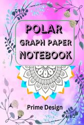 Cover Art for B0BSJLN9GP, Mandala Sketchbook | Circular Templates Sketchbook for Drawing & Coloring | Circular grid tracing paper | Mandala drawing book 6x9 inches – 30-degree ... | polar graph paper Notebook | trade size by Prime Design
