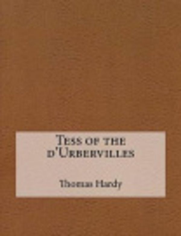 Cover Art for 9781519419897, Tess of the D'Urbervilles by Thomas Hardy