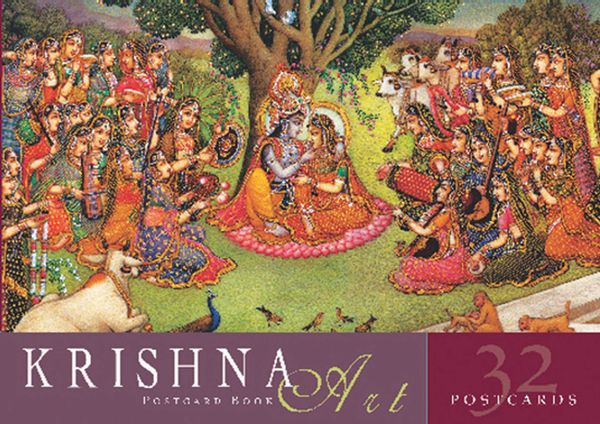Cover Art for 9781932771060, Krishna Art Postcard Book by B.g. Sharma