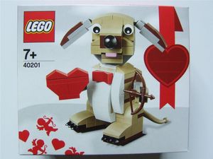 Cover Art for 5702015594516, Valentine's Cupid Dog Set 40201 by LEGO