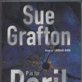 Cover Art for 9780333908792, P is for Peril by Sue Grafton
