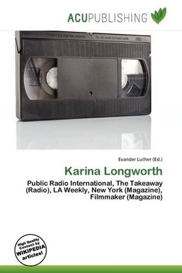 Cover Art for 9786136565347, Karina Longworth by 