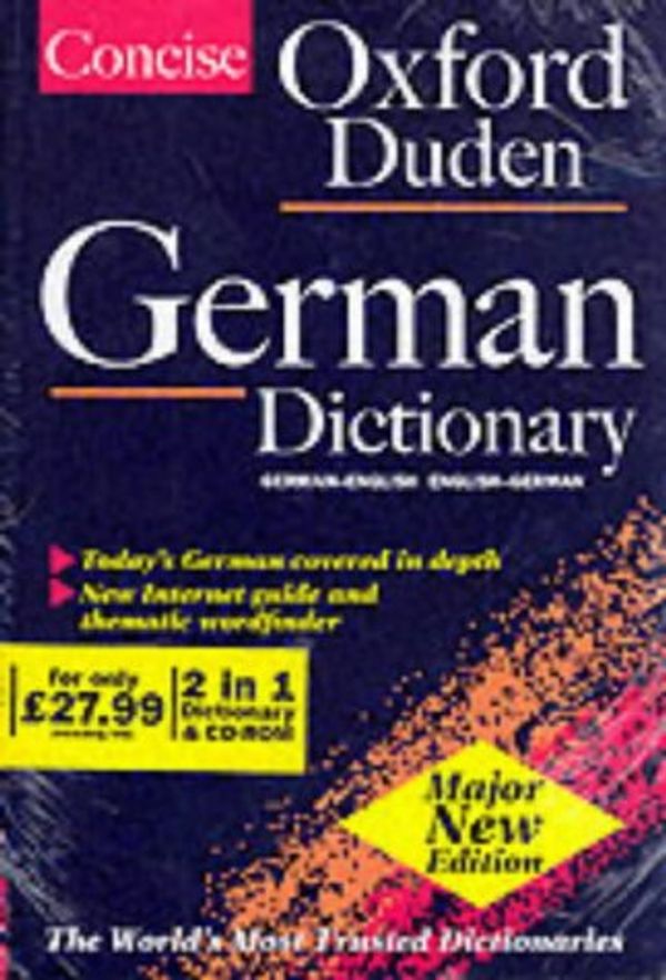 Cover Art for 9780198604648, Concise Oxford-Duden German Dictionary by Michael Clark