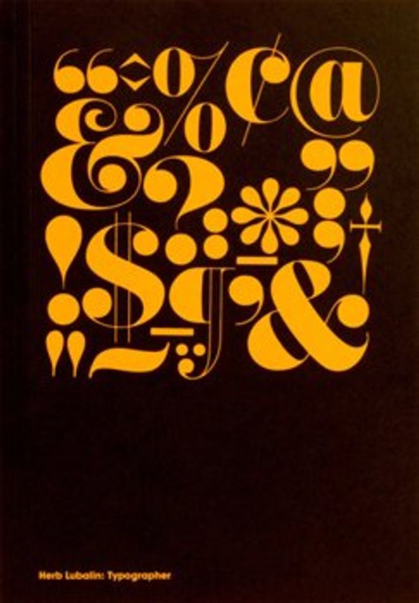 Cover Art for 9780993231650, Herb Lubalin by Tony Brook