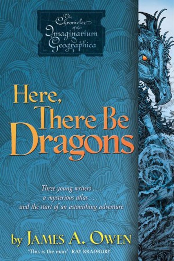 Cover Art for 9781416951377, Here, There Be Dragons by James A. Owen