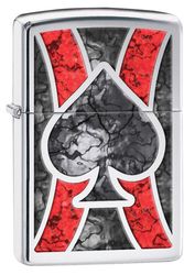 Cover Art for 0041689289522, Zippo Ace High Polished Chrome Fusion Lighter by Zippo