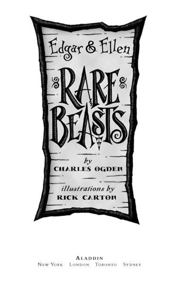 Cover Art for 9781442408494, Rare Beasts by Charles Ogden