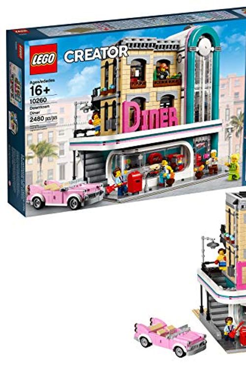 Cover Art for 0673419306294, LEGO Creator Expert Downtown Diner 10260 Building Kit, Model Set and Assembly Toy for Kids and Adults (2480 Pieces) by LEGO