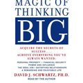 Cover Art for B015QNVIEC, The Magic of Thinking Big by Schwartz, David(March 28, 1986) Audio CD by Unknown