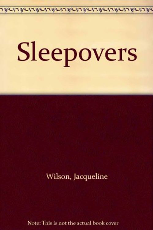 Cover Art for 9780552210829, Sleepovers by Jacqueline Wilson