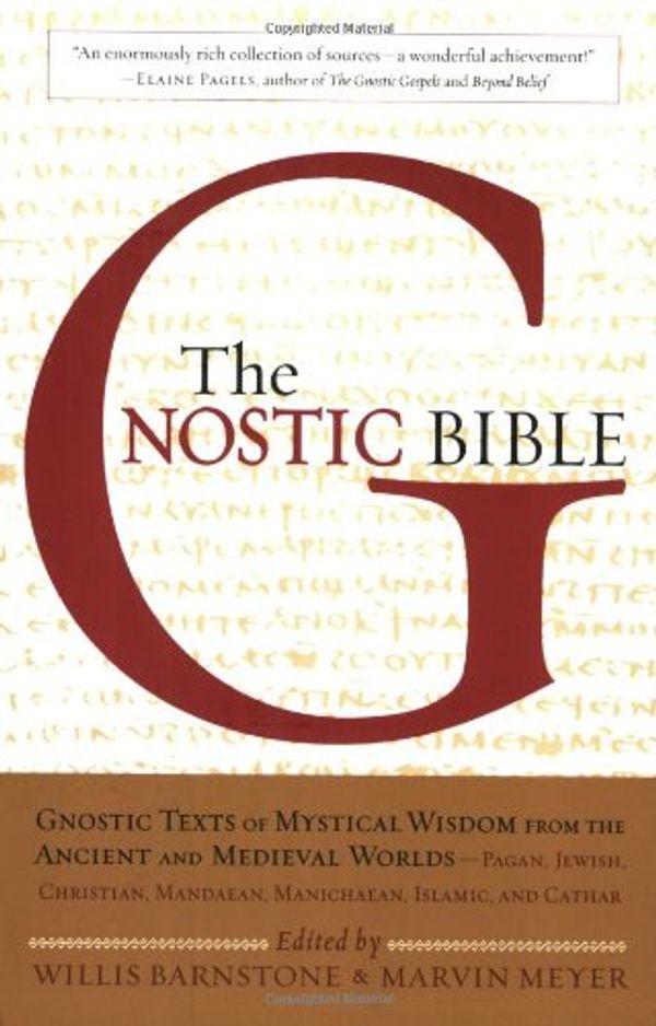 Cover Art for 9781590301999, The Gnostic Bible by Marvin Meyer