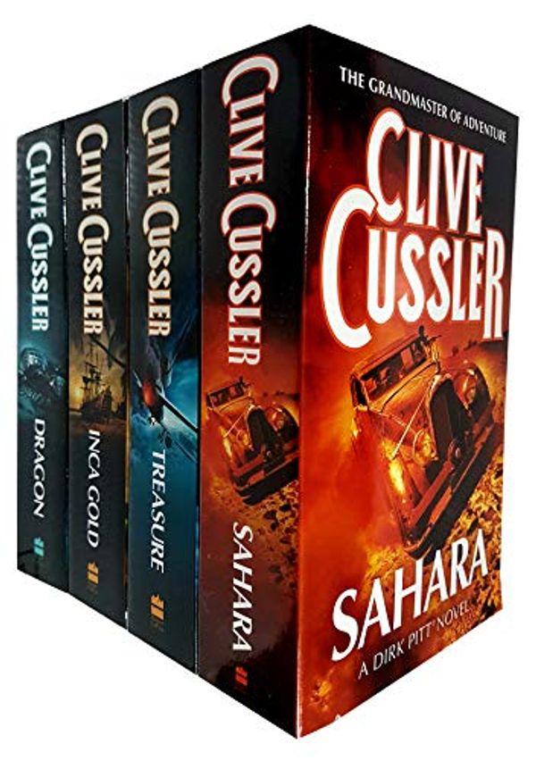 Cover Art for 9789123624546, Clive Cussler 4 Books Collection Set (Inca Gold, Treasure, Dragon, Sahara) by Clive Cussler