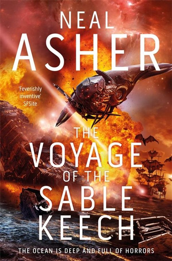 Cover Art for 9781529015263, The Voyage of the Sable Keech by Neal Asher