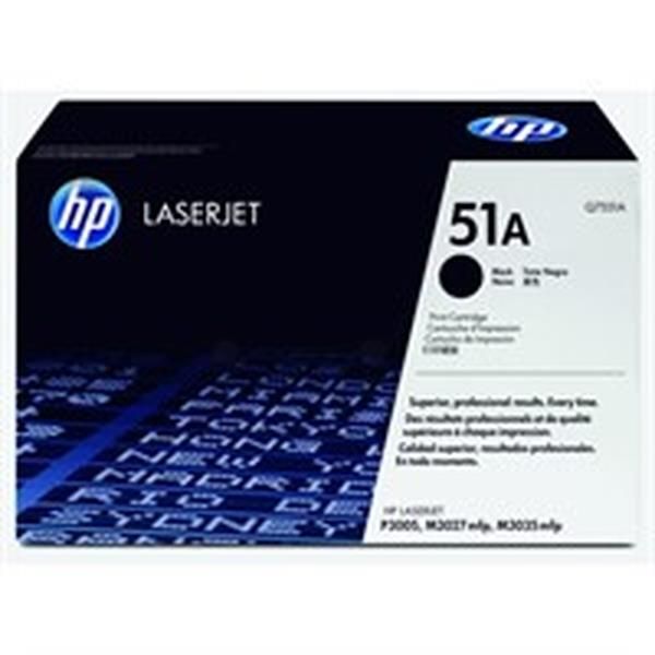 Cover Art for 0882780389052, Hp Q7551A (51A) Toner Black, 6.5K Pages by Unknown