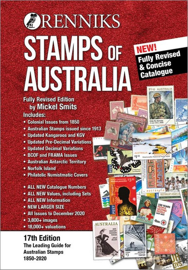 Cover Art for 9780648793694, Renniks Stamps of Australia 17th Edition (Fully Revised) by Mickel Smits