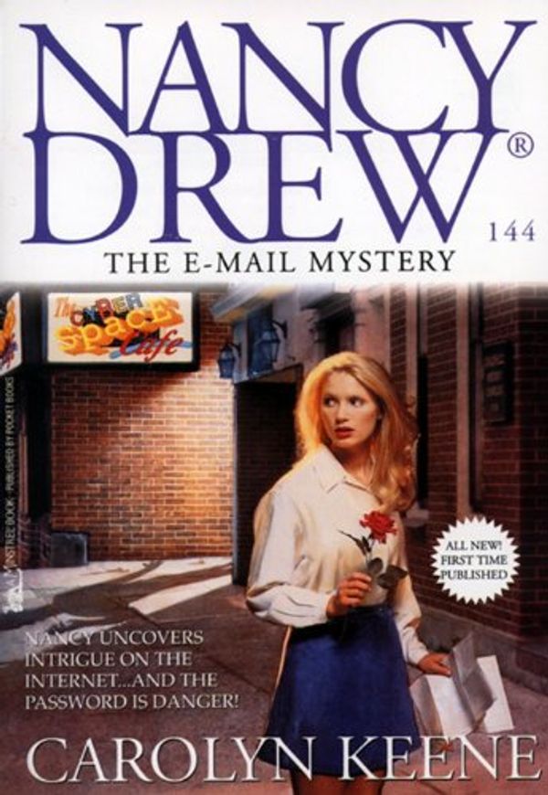 Cover Art for B00A28136A, The E-Mail Mystery (Nancy Drew Book 144) by Carolyn Keene