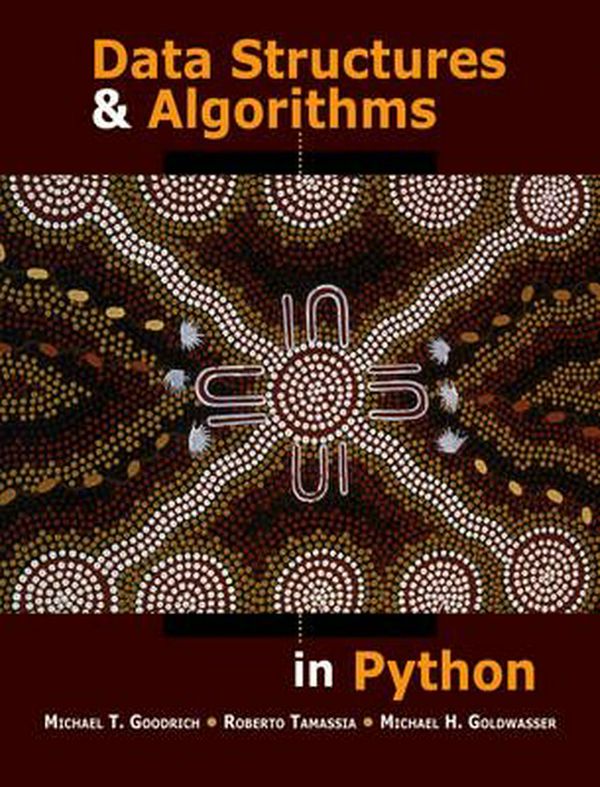 Cover Art for 9781118290279, Data Structures and Algorithms in Python by Michael T. Goodrich