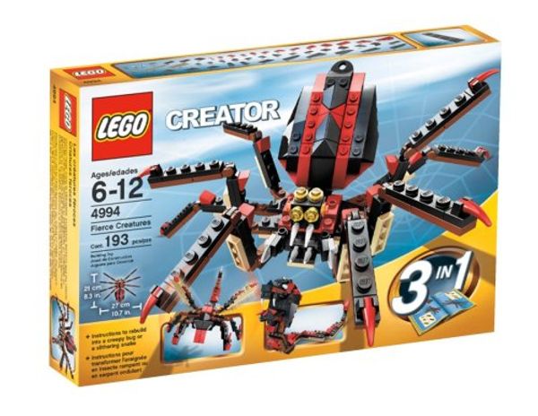 Cover Art for 0673419102810, Fierce Creatures Set 4994 by Lego