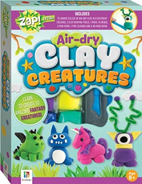 Cover Art for 9781488934612, Zap! Extra Air-dry Clay Creatures by Hinkler Books, Hinkler Books