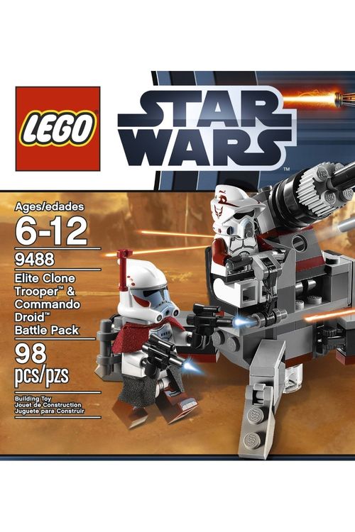 Cover Art for 0673419167567, Elite Clone Trooper & Commando Droid Battle Pack Set 9488 by LEGO