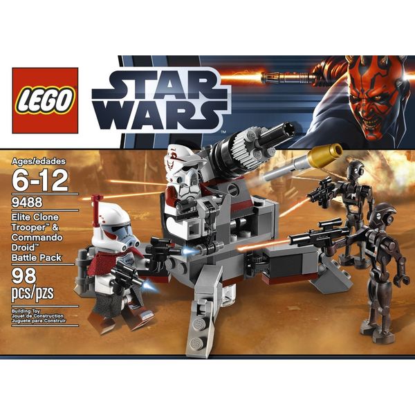 Cover Art for 0673419167567, Elite Clone Trooper & Commando Droid Battle Pack Set 9488 by LEGO