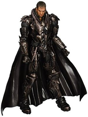 Cover Art for 4988601318778, Square Enix Man of Steel General Zod Action Figure by Unbranded