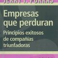 Cover Art for 9789580467274, Empresas Que Perduran [Spanish] by James C. Collins, Jerry I. Porras