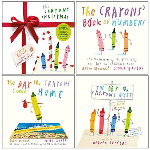 Cover Art for 9789123933884, Drew Daywalt Collection 4 Books Set (The Crayons Christmas [Hardcover], The Crayons’ Book of Numbers [Board book], The Day The Crayons Came Home, The Day The Crayons Quit) by Drew Daywalt