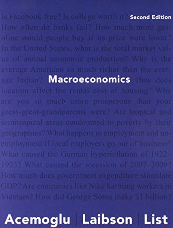 Cover Art for 9780134641478, Macroeconomics Plus Myeconlab with Pearson Etext -- Access Card Package by Daron Acemoglu