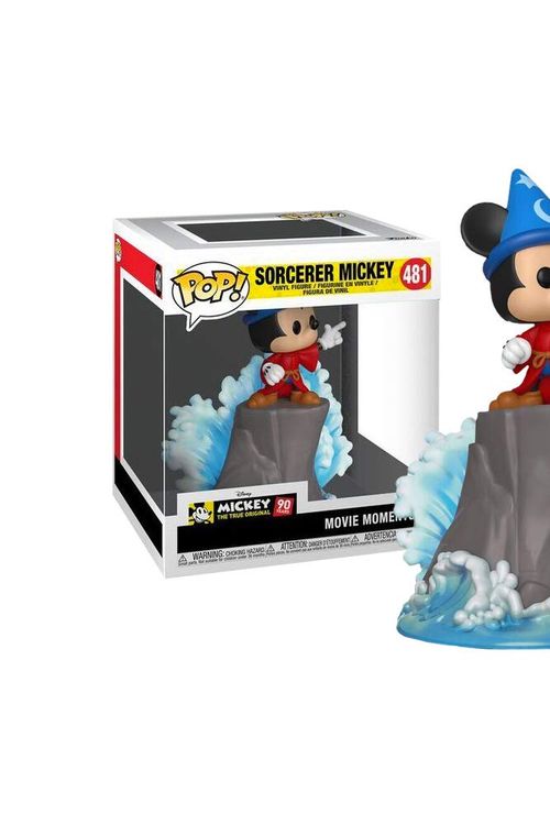 Cover Art for 0889698338479, Funko POP! Movie Moments: Disney - Mickey Mouse 90 Years Sorceror Mickey by Funko