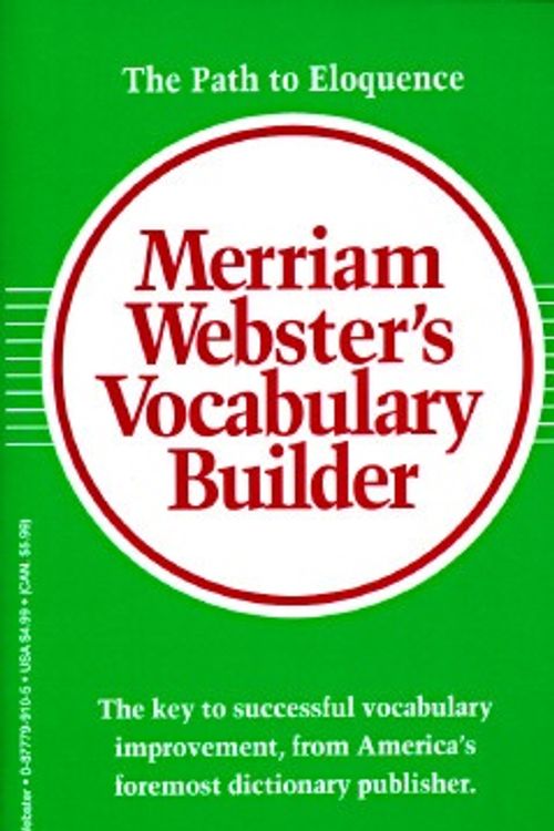 Cover Art for 9780877799108, Merriam-Webster's Vocabulary Builder by Tara Singh