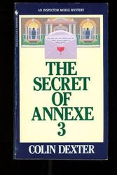 Cover Art for 9780553275490, The Secret of Annexe 3: An Inspector Morse Mystery by Colin Dexter