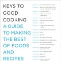 Cover Art for B0043EV57G, Keys to Good Cooking by Harold McGee