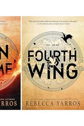Cover Art for 9781637991022, The Empyrean Serise, Fourth Wing and Iron Flame. Set of 2 Books by Rebecca Yarros