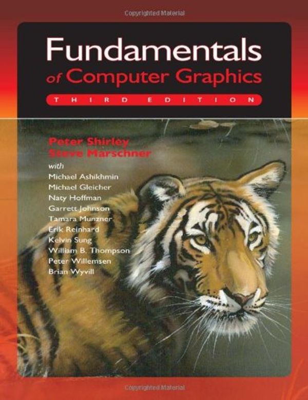 Cover Art for 9781568814698, Fundamentals of Computer Graphics by Peter Shirley, Michael Ashikhmin, Steve Marschner