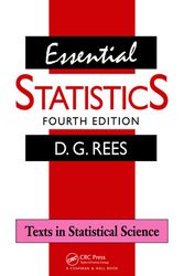 Cover Art for 9781138469709, Essential Statistics, Fourth Edition by D.g. Rees