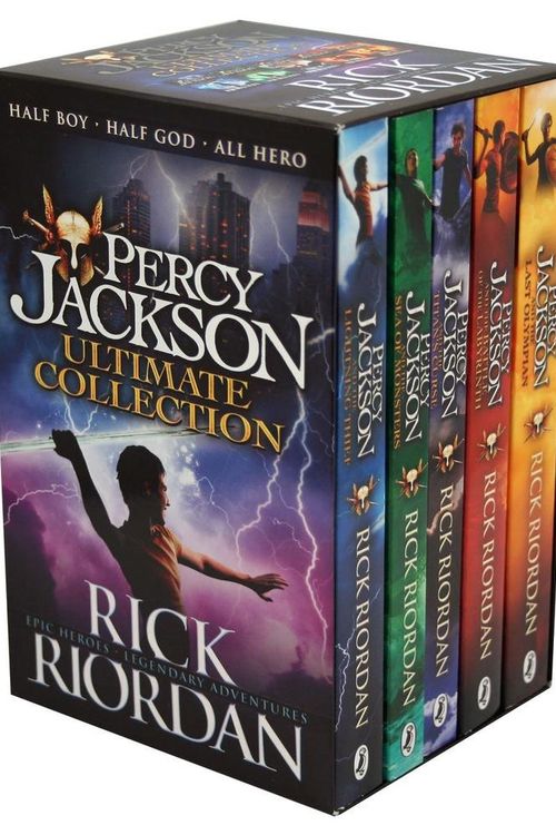 Cover Art for 9780141352022, PERCY JACKSON: COMPLETE SERIES BOX SET by Rick Riordan