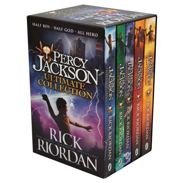 Cover Art for 9780141352022, PERCY JACKSON: COMPLETE SERIES BOX SET by Rick Riordan