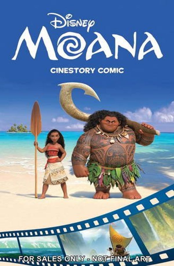 Cover Art for 9781785857966, Disney Moana Cinestory Comic by Disney