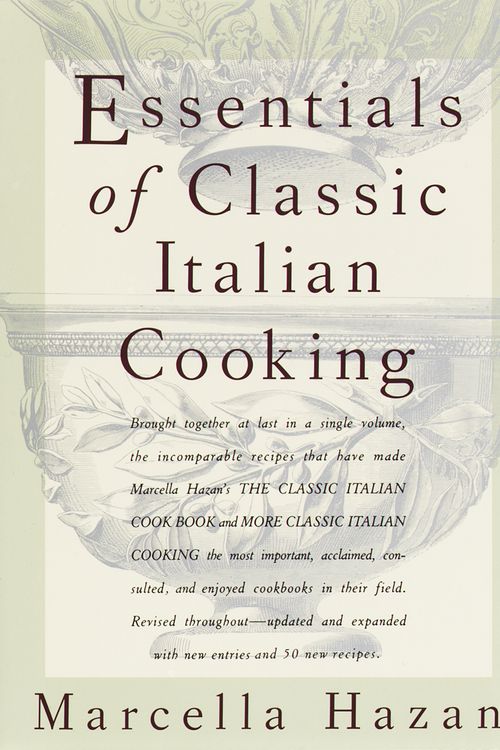 Cover Art for 9780394584041, Essentials of Classic Italian Cooking by Marcella Hazan