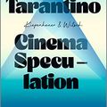 Cover Art for B0BB7X5PBG, Cinema Speculation (German Edition) by Quentin Tarantino